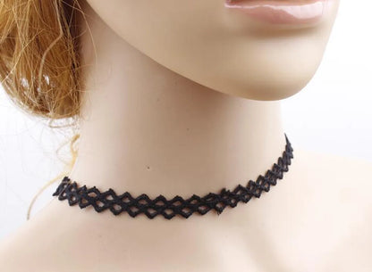 Lady Streetwear Cool Style Geometric Alloy Cloth Wholesale Choker