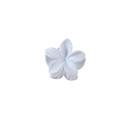 Women'S Lady Sweet Flower Plastic Stoving Varnish Hair Claws