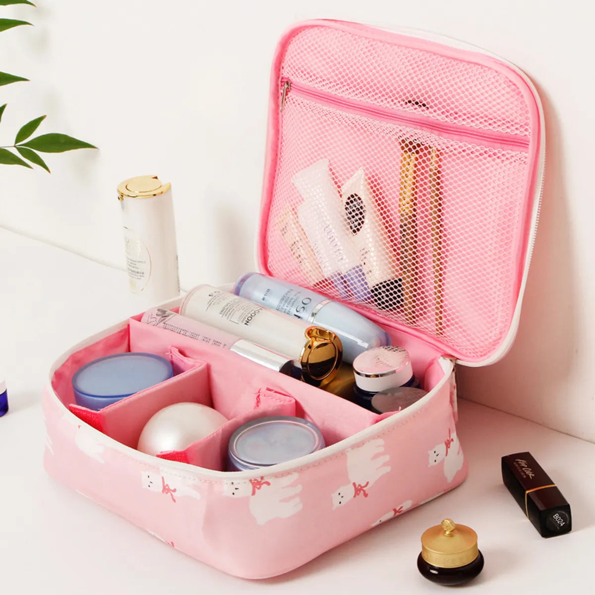 Large-Capacity Travel Cosmetics Compartment Storage Bag Wholesale Nihaojewelry