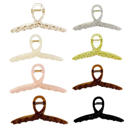 Large Shark Clip Hairpin Women'S Back Of Head Disc High Sense Clip Grip Diy Bottom Clip Hair Accessories Hairpin Wholesale