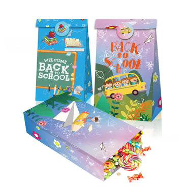 LB308  Opening Season Back To School Back To School Stationery Party Candy Gift Kraft Paper Bag