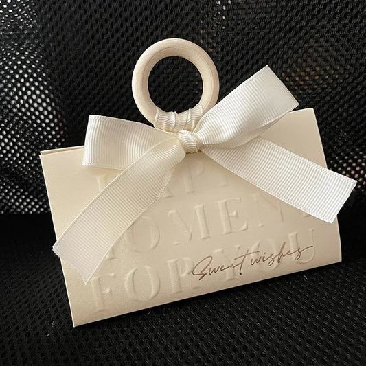 Letter Bow Knot Paper Wedding Party Gift Bags