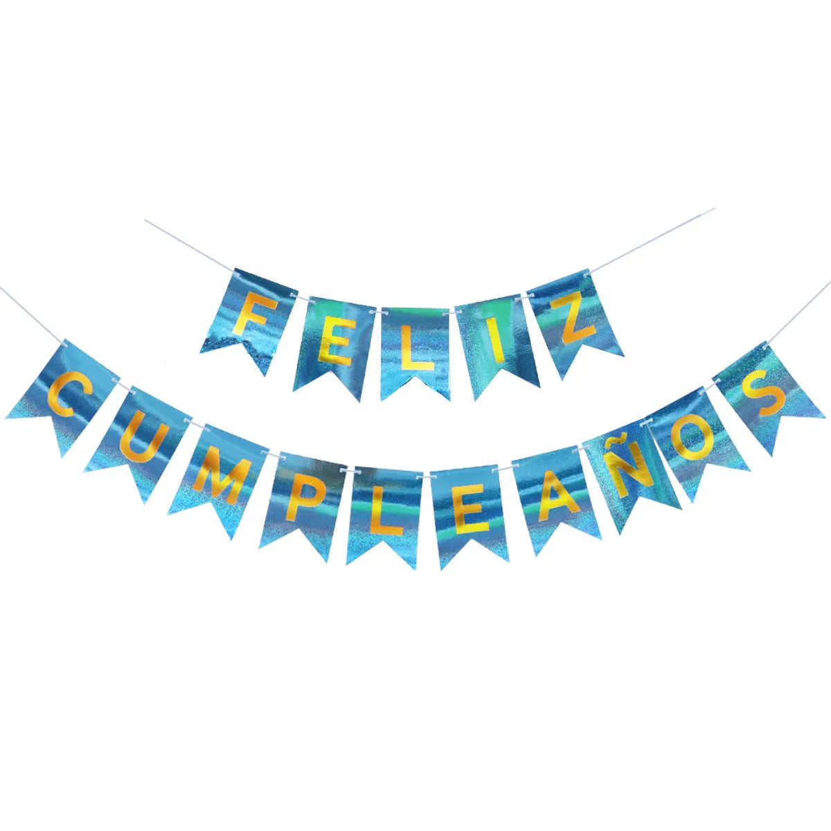 Letter Paper Flag Birthday Decorations