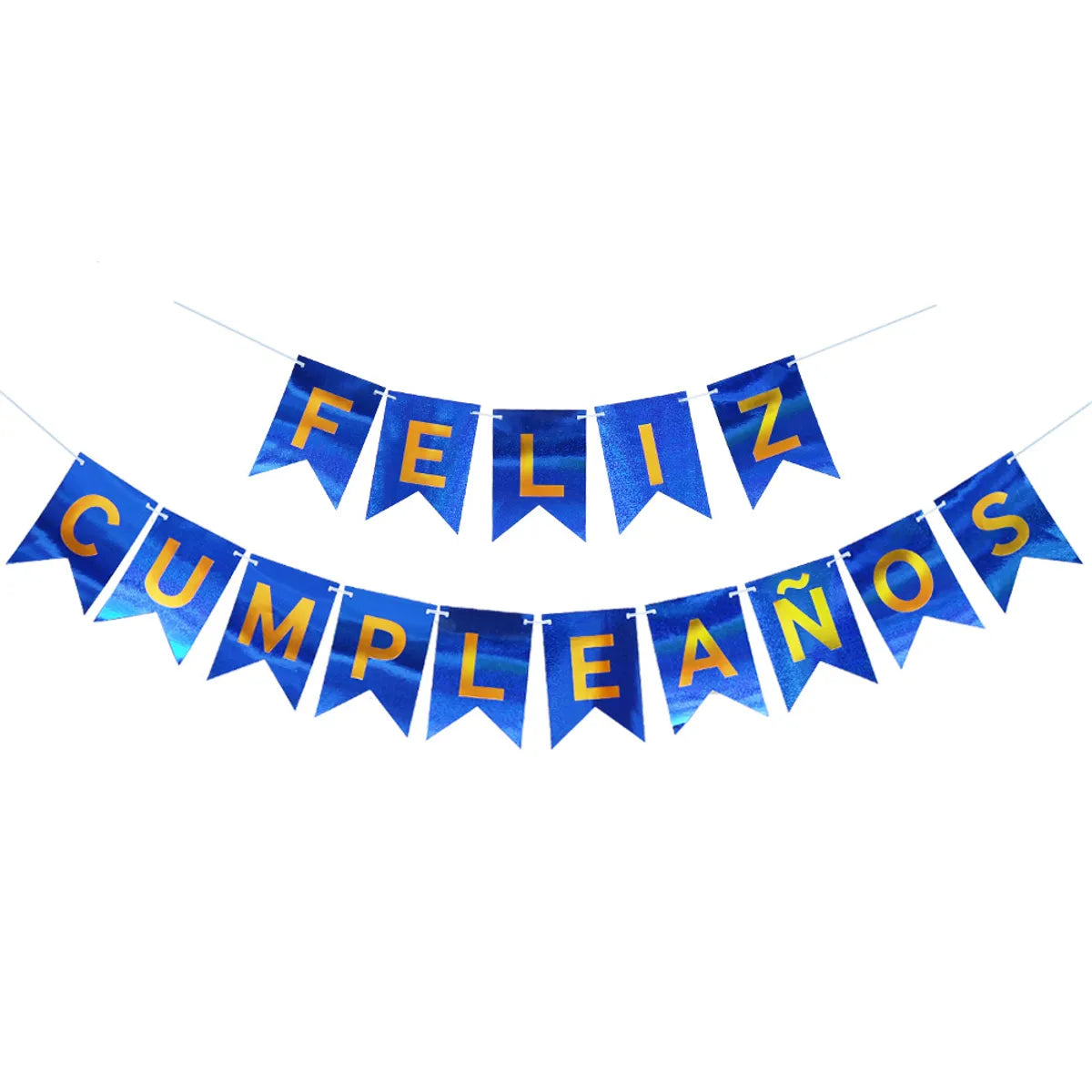 Letter Paper Flag Birthday Decorations