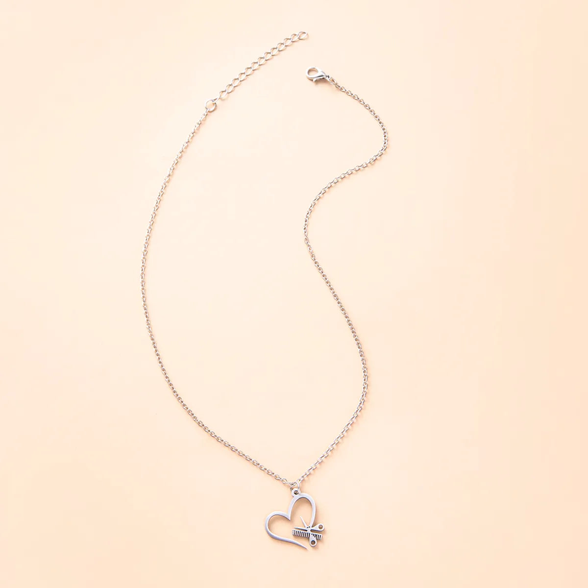 Simple Style Heart Stainless Steel