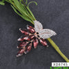 Luxurious Geometric Alloy Inlay Artificial Pearls Rhinestones Women'S Brooches