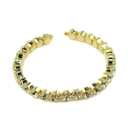 Luxurious Round Rhinestone Women's Bangle