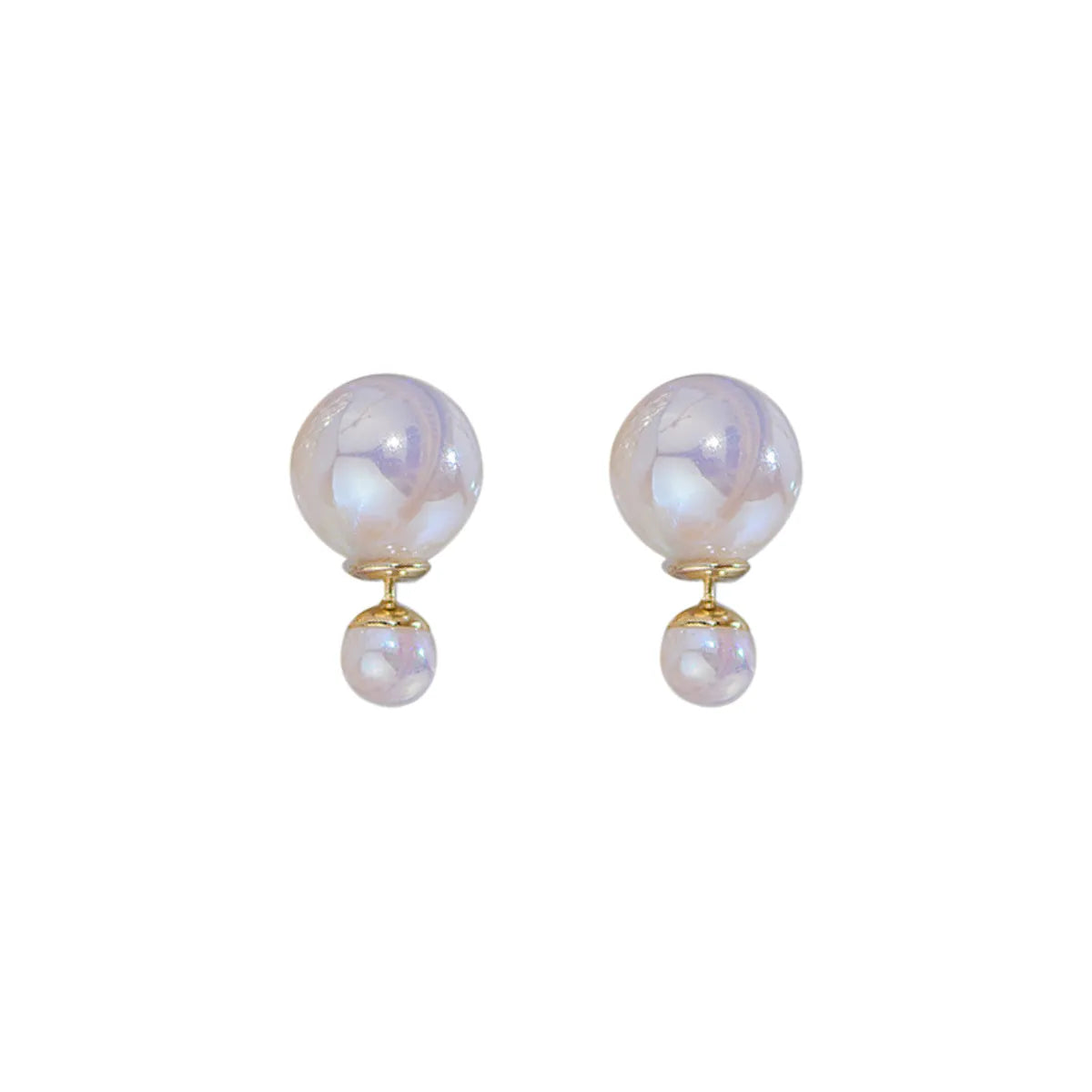 Magic Color Mermaid Pearl Bubble Ear Studs