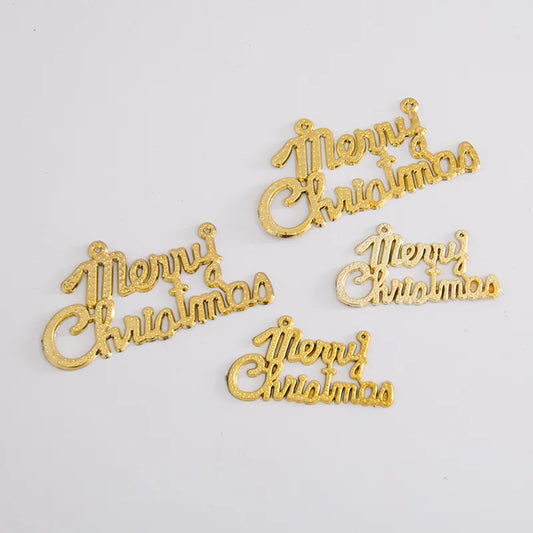 Manufacturers Direct To Develop Christmas Decorations Pendant Plastic English Letter Brand Christmas Tree Christmas Wreath Pendant