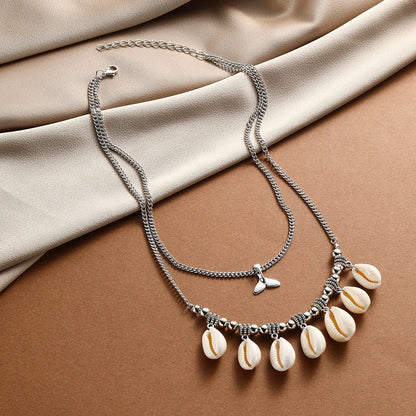 Marine Style Shell Zinc Alloy Wholesale Bracelets Necklace