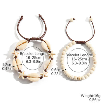 Marine Style Shell Zinc Alloy Wholesale Bracelets Necklace