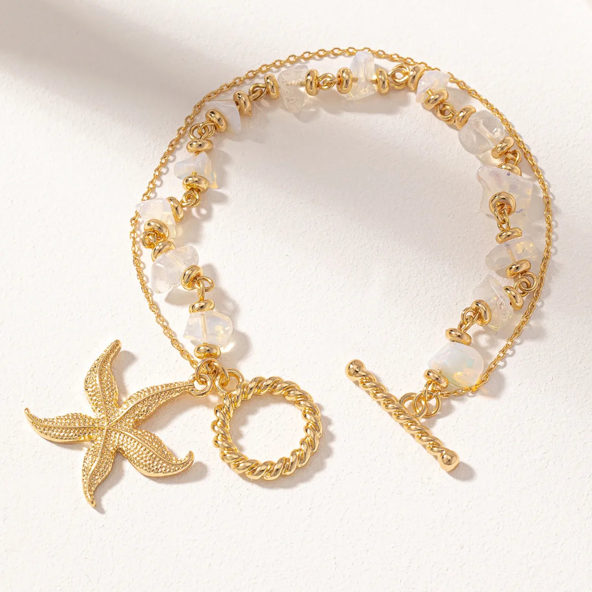 Marine Style Starfish Alloy Wholesale Bracelets