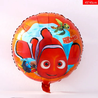 Marine Style Starfish Hippocampus Shark Aluminum Film Party Festival Balloons