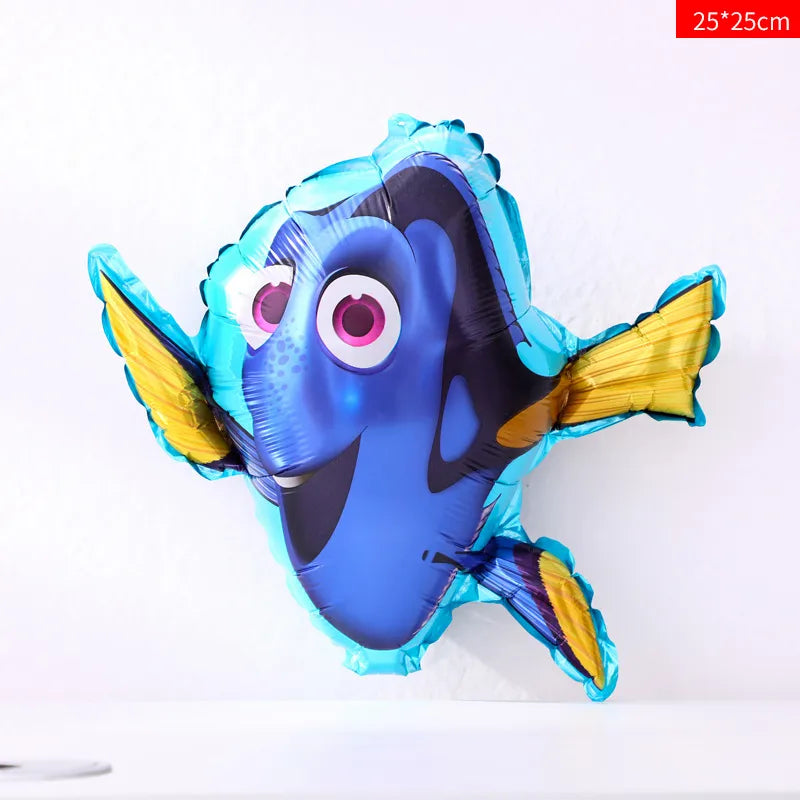 Marine Style Starfish Hippocampus Shark Aluminum Film Party Festival Balloons