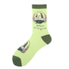 Men'S Fashion Cartoon Nylon Cotton Printing Crew Socks A Pair