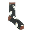 Men'S Fashion Cartoon Nylon Cotton Printing Crew Socks A Pair