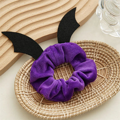 Men'S Hip-Hop Funny Halloween Pattern Antlers Cloth Large Intestine Hair Ring Hair Tie