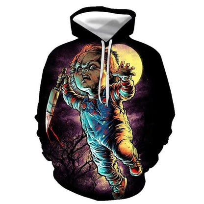 Men'S Hoodie Long Sleeve Hoodies & Sweatshirts Printing Casual Printing