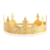 Men'S Retro Crown Metal Plating Hair Band