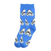 Men'S Simple Style Animal Cotton Printing Crew Socks A Pair