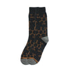 Men'S Simple Style Animal Cotton Printing Crew Socks A Pair