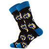 Men'S Simple Style Ball Cotton Crew Socks A Pair