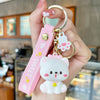 Meng Xu Cute Cartoon Key Chain Meng Meng Cat Key Chain Car Pendant Bag Hanging Jewelry Small Gifts Wholesale