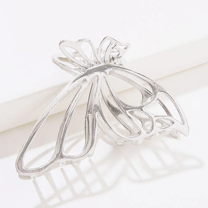 Metal Butterfly Grab Clip Hairpin Female Hair Accessory