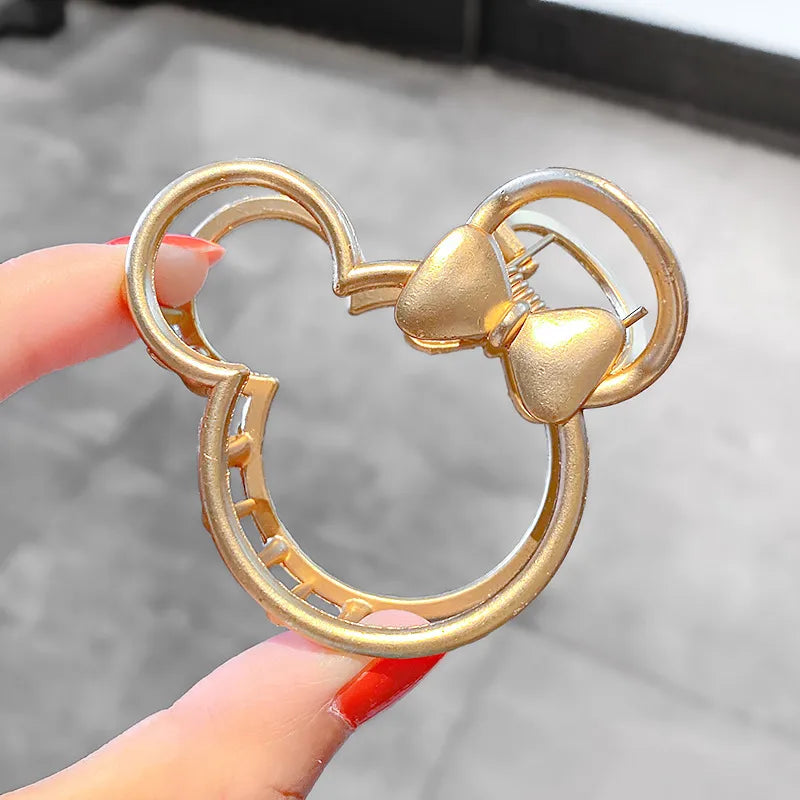 Metal Catch Butterfly Clip Back Head Hair Catch Simple Hollow Hairpin  Wholesale