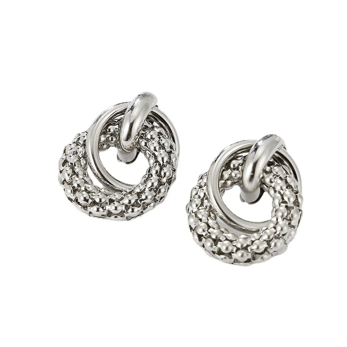 Ethnic Style Geometric Plating Alloy No Inlaid Earrings