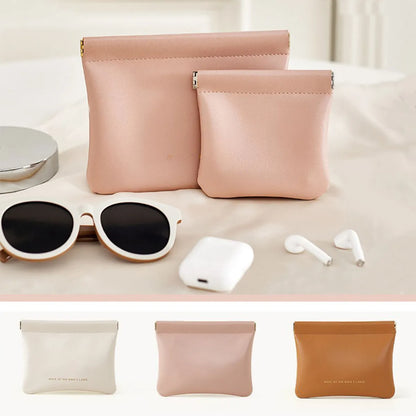 Mini Cosmetic Bag Small Bag Travel Advanced Sense Coin Bag Small Storage Bag Lipstick Bag Shrapnel Bag