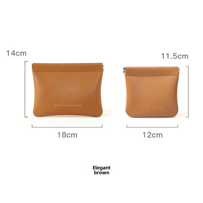 Mini Cosmetic Bag Small Bag Travel Advanced Sense Coin Bag Small Storage Bag Lipstick Bag Shrapnel Bag