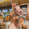 Modern Style Bicycle Alloy Plastic Unisex Bag Pendant Keychain