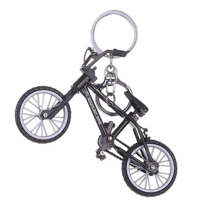 Modern Style Bicycle Alloy Unisex Bag Pendant Keychain