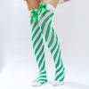 Modern Style Bow Knot Over The Knee Socks A Pair