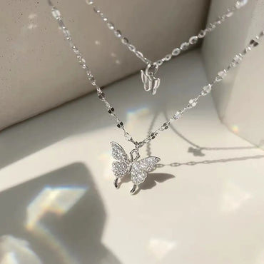 Modern Style Butterfly Alloy Wholesale Necklace