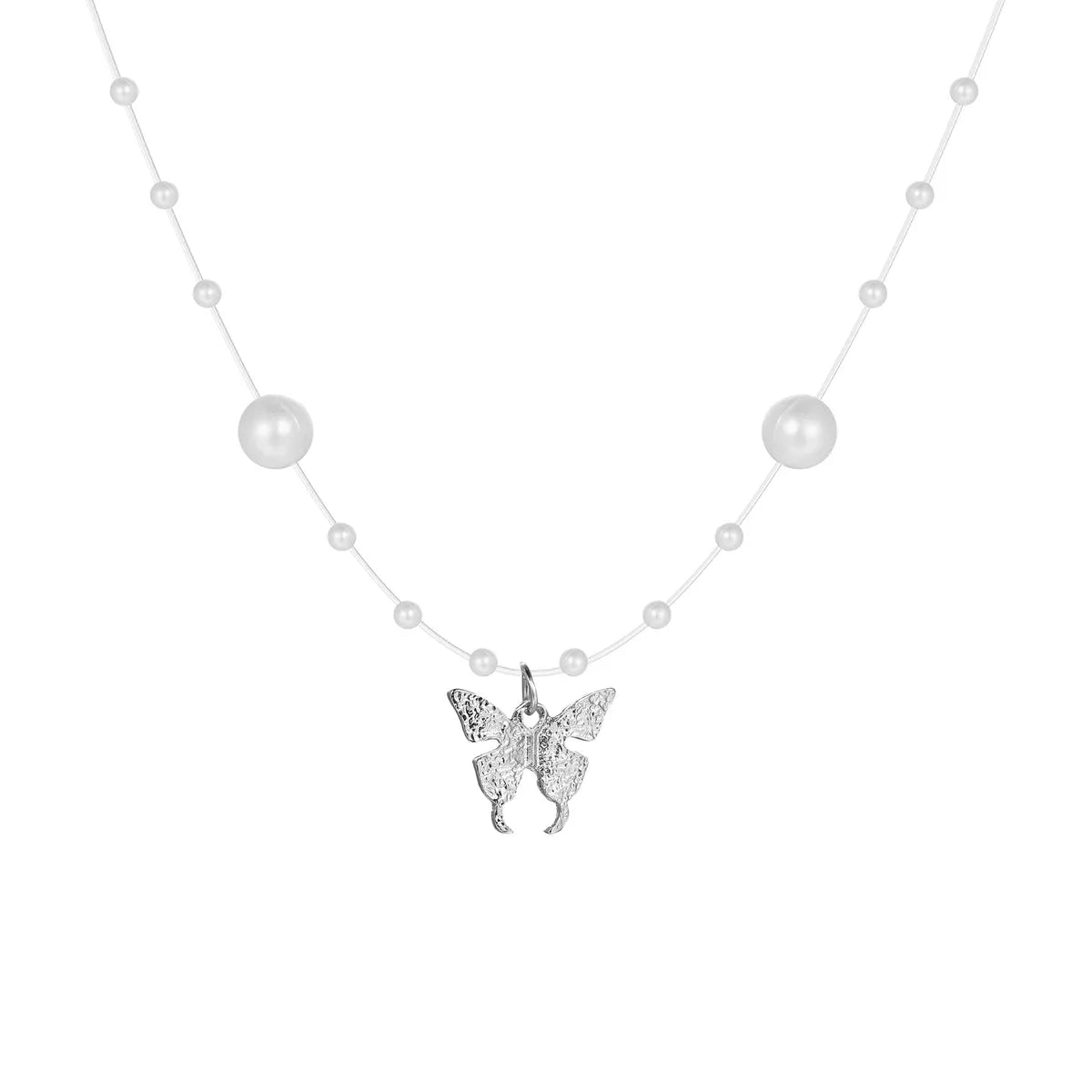 Modern Style Butterfly Alloy Wholesale Pendant Necklace