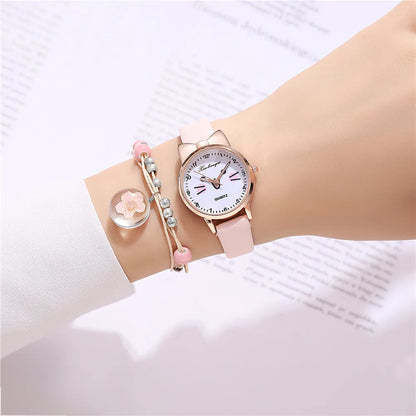 Modern Style Classic Style  Face Buckle Quartz Kids Watches