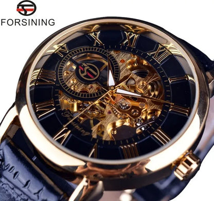 Modern Style Classic Style Geometric Buckle Mechanical Men'S Watches