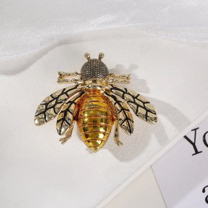 Modern Style Classic Style Insect Alloy Inlay Unisex Brooches