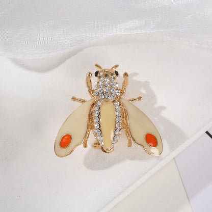 Modern Style Classic Style Insect Alloy Inlay Unisex Brooches