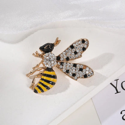 Modern Style Classic Style Insect Alloy Inlay Unisex Brooches