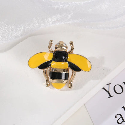 Modern Style Classic Style Insect Alloy Inlay Unisex Brooches