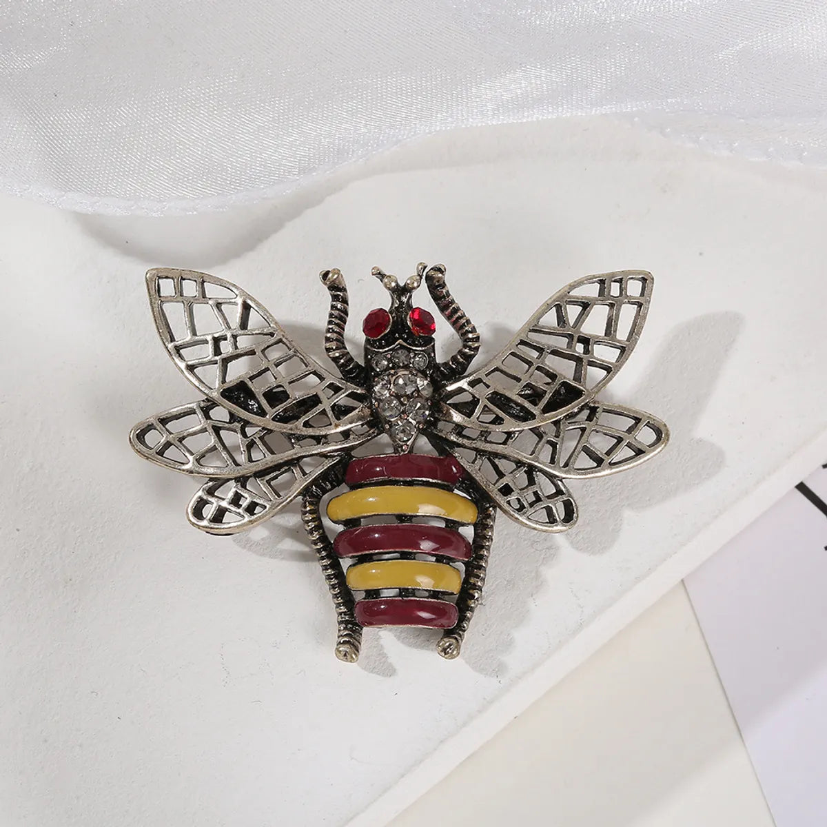 Modern Style Classic Style Insect Alloy Inlay Unisex Brooches