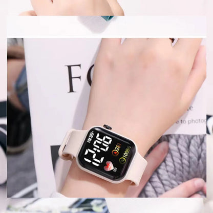 Modern Style Classic Style Square Electronic Women'S Watches