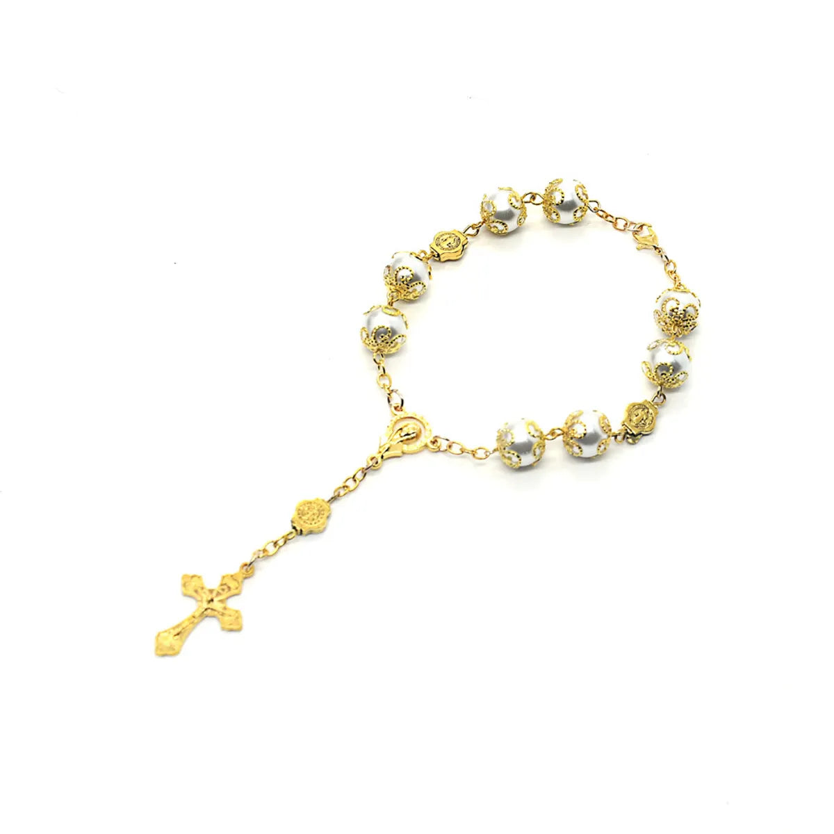 Modern Style Geometric Imitation Pearl Women's Bracelets