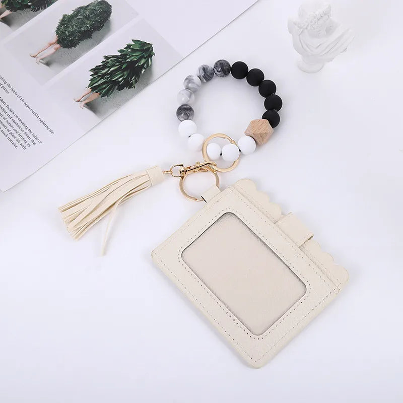 Modern Style Geometric Pu Leather Unisex Bag Pendant Keychain