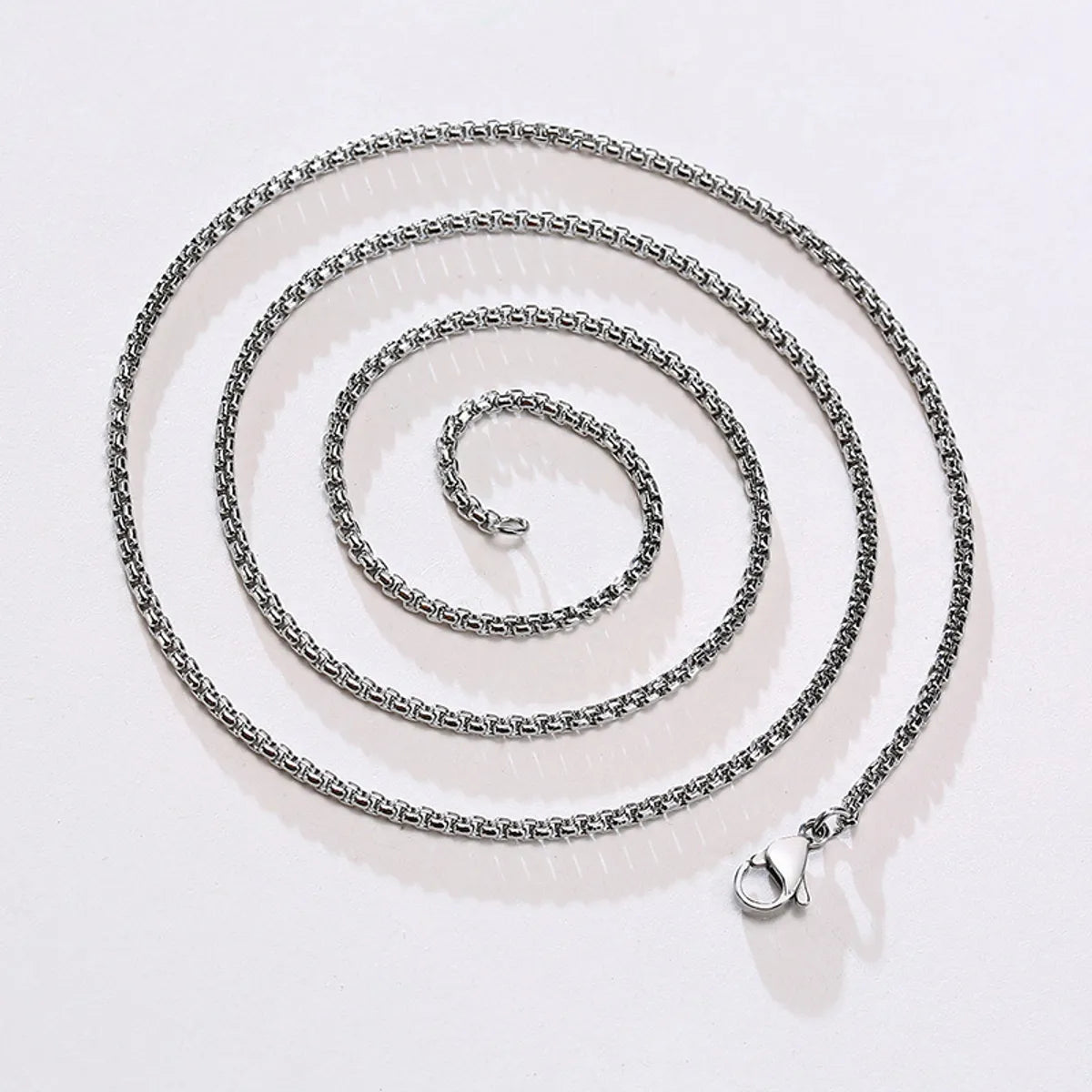 Modern Style Geometric Stainless Steel Necklace Plating Stainless Steel Necklaces