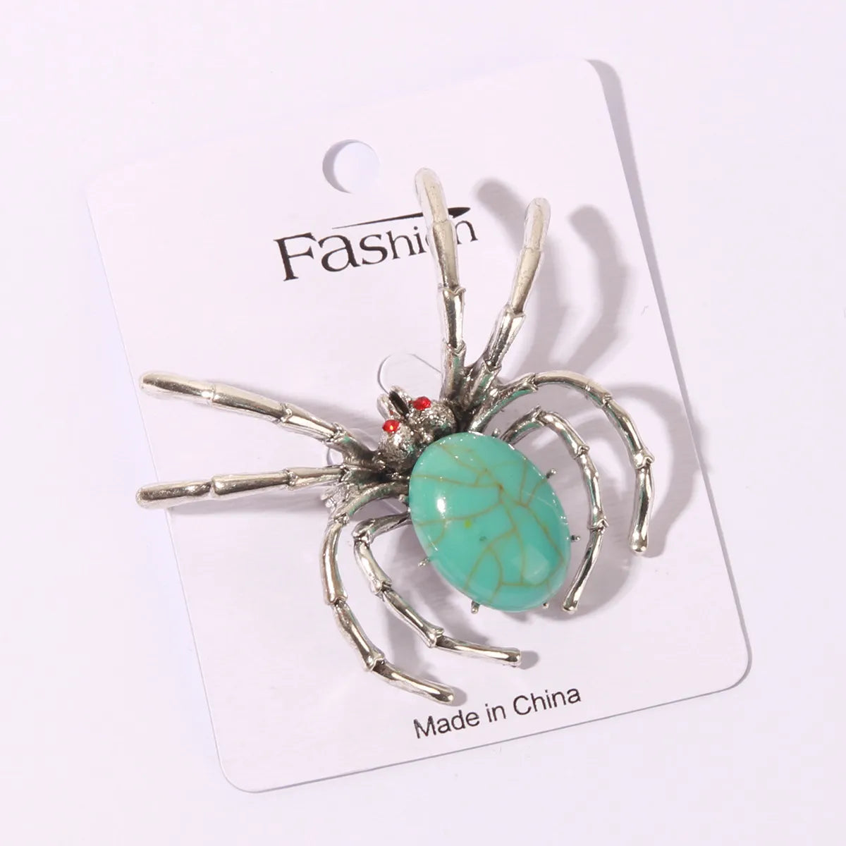 Modern Style Insect Alloy Metal Inlay Artificial Gemstones Women'S Brooches