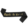 Modern Style Letter Satin Cloth Wedding Party Costume Props